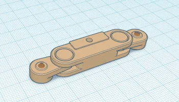 Замок боковой панели Voron V2.4 (больше подходит к раме)