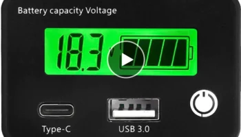 (WIP) Power Bank 3S2P "6 в ряд" Корпус с разъемом 18650 ... 8