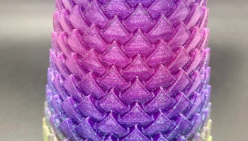 Высокая ваза Lotus Spiral - без режима вазы......