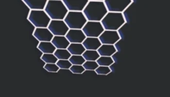 Шестиугольный светодиодный светильник 1