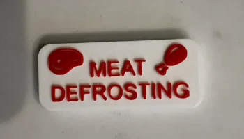 Магнит для размораживания мяса 1