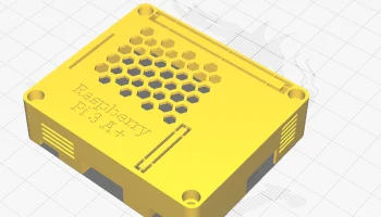 Корпус Raspberry Pi 3 A+ подходит для кулера