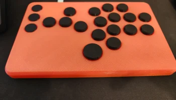 Slimbox 2040 Remix: RP2040 Pro Micro и 6x3 мм Magnet Edit...