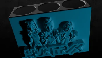 Подставка для ручек Huntrix Hi Fans снова в школу с охот...