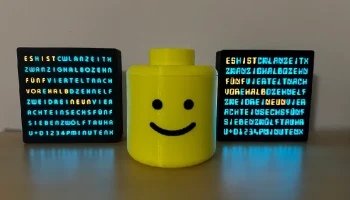 БОЛЬШОЙ контейнер для сладостей в виде головы LEGO...