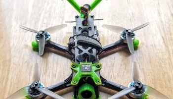 Quadmula Siren F5 и F3 Walksnail Avatar Крепление для дво...