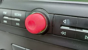 Ручка громкости магнитолы Skoda Stream