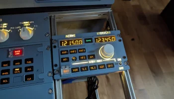 Панель управления радиосистемой Airbus A320 [RMP] 3