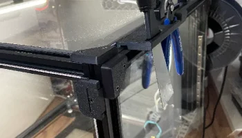 Скребок-лопатка и держатель резака для Voron v2.4 Trident