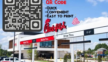Chick-fil-A Mobile через QR-код