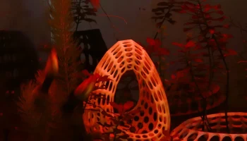 HiveEGGv1 - Рыбья пещера (Декор укрытия для аквариума)... 1