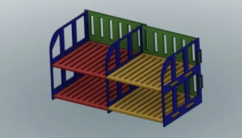 кухонная полка расширяемая