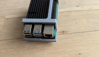 Корпус Raspberry Pi 4 JOY-IT Крепление на DIN-рейку Корпус Raspberry Pi 4 JOY-IT Крепление на DIN-рейку