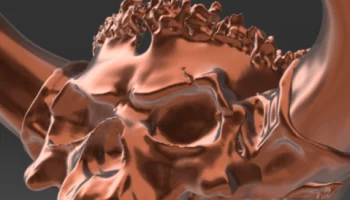Серия Bullsmith 'Skull King' _ Skull-Bowl -3D Модель 3