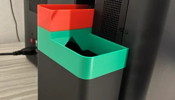 Желоб для какашек для Bambulab P1S и X1C с магнитами........ 5