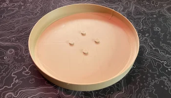 Блюдо для воды для завода быстрой печати 1
