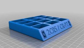 Держатель батарей для 2CR5 и CR-P2 1