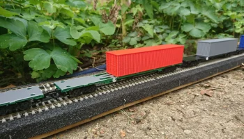 OO Gauge Интермодальный FSA/FTA ISO-контейнеровоз...