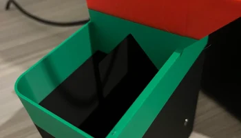 Желоб для какашек для Bambulab P1S и X1C с магнитами........ 4