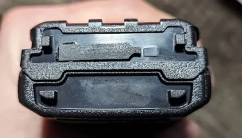 Крышка аккумулятора Baofeng BL-5L USB-C (ТПУ)