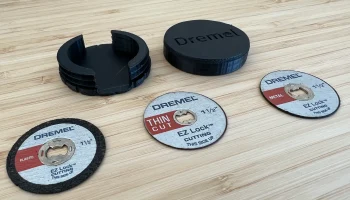 Контейнер для отрезных дисков Dremel с винтами...
