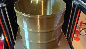 Конический контейнер для мусора 3