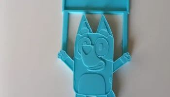 Статуэтка Bluey, держатель для фотографий, магнит, подаро...