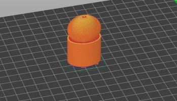 3d разбивка рыбы / 3d штамп рыба 1