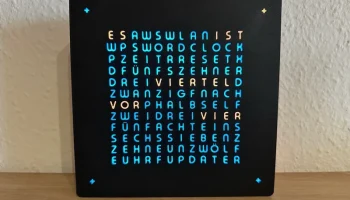 WordClock 14x14 Classic - 2025 1