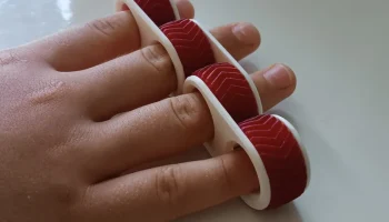 Meshing Gears Finger Fidget - (2 видео включены) модульный! 7