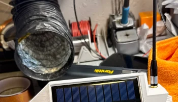 Корпус на магнитах с солн. батареей Meshtastic 1