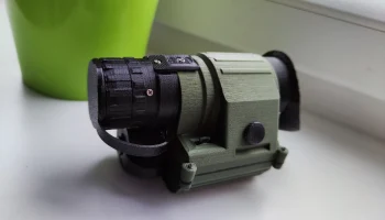 Низкобюджетный монокуляр PVS 420 с тепловизионным зрение...