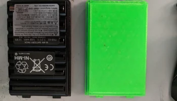 Макет батареи Yaesu FT-60 FNB-83