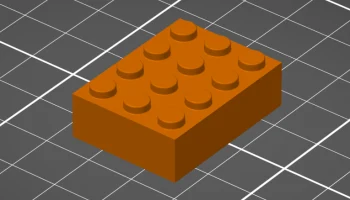 Стандартный размер LEGO Bricks 7
