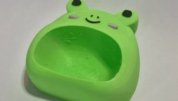 Чаша для монет Chubby Frog - блюдо для хранения, напечат... 1