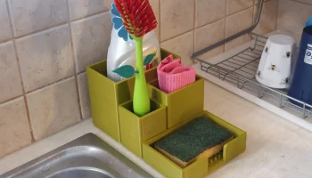 Кухонная щетка и держатель губки