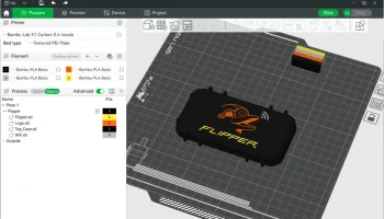 Многоцветный чехол с логотипом Flipper - xile6 2