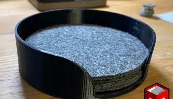 Лоток для подставок диаметром 100 мм - с файлом проекта ...