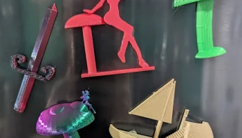 Магниты на холодильник в стиле фэнтези...