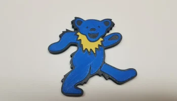 Магнит с танцующим медведем Grateful Dead (1 из 5)......