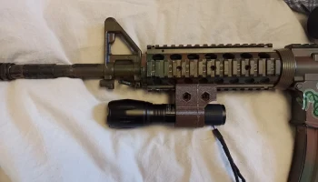 прикладной фонарик Picatinny рельс AR15 d28