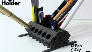 Держатель ручки для блока двигателя V12 (USB, SD, microSD) Держатель ручки для блока двигателя V12 (USB, SD, microSD)