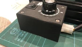 CNC 3018 Pro - Корпус для вариатора скорости и кнопки вк... 1
