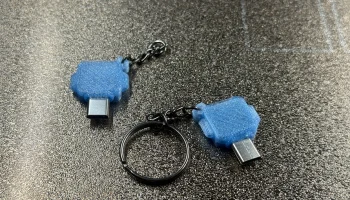 Корпус брелка для фиксатора резистора Adafruit USB Type ...
