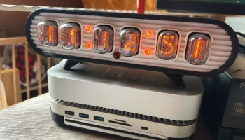 Z560m и часы Nixie 12 3