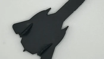 Минимальный магнит SR71 Blackbird 2