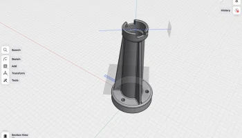 Основание антенны Yarbo Core Tall RTK