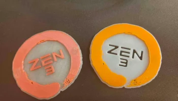 Логотип Zen3 с магнитами 8x2