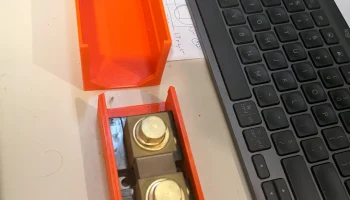 Изолирующая крышка шунта на ток 500 А Изолирующая крышка шунта на ток 500 А