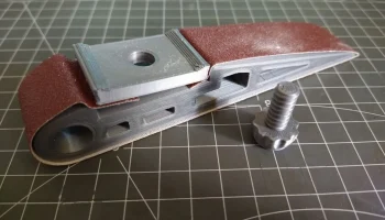 Шлифовальный блок 25 мм - с винтом, напечатанным на 3D-п...